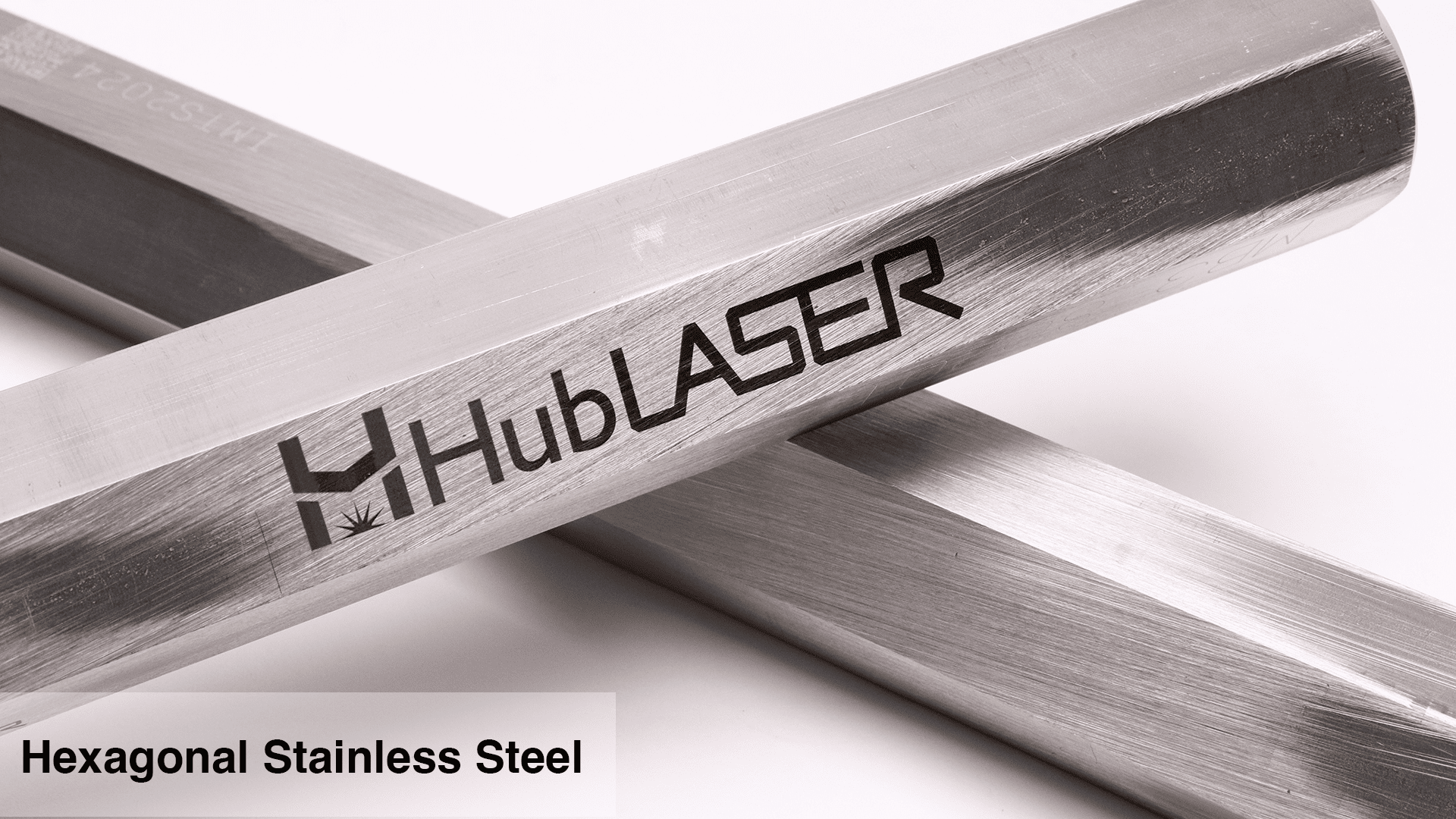 HubLASER Class4 シリアル番号のレーザーマーキング